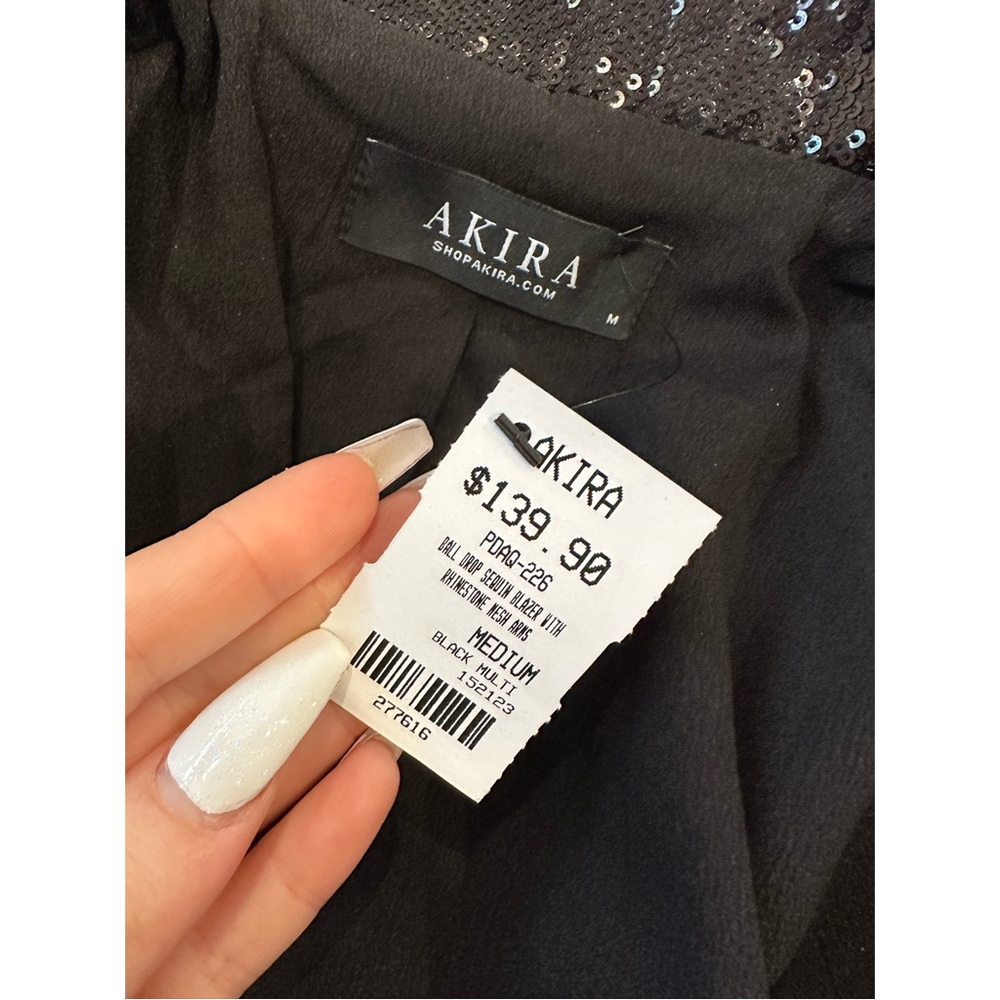 AKIRA Sequins Blazer - Picture 6 of 6